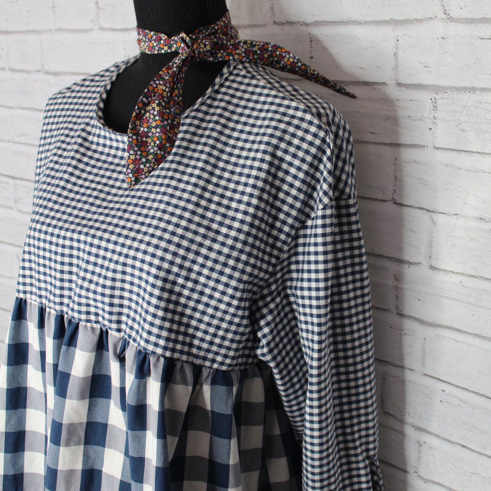 ZARA  BLUE & WHITE DRESS SHIRT XL